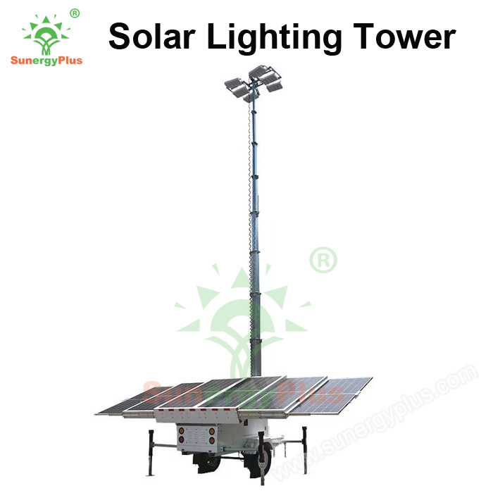 Solar Lighting Tower SunergyPlus