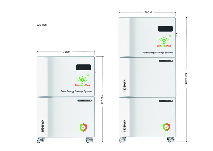 Solar Energy Storage System Stacked Design